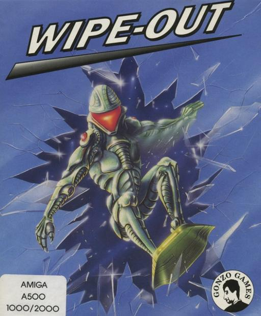 Wipeout 2097 box art for Amiga